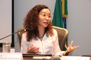 Secretária-executiva do MDHC, Rita Oliveira, discute limites federativos para execução de políticas de Direitos Humanos em seminário da PGE-RJ
