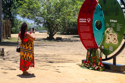 Parque Memorial Quilombo dos Palmares fica na Serra da Barriga, em Alagoas (Foto: Aprigio Vilanova)