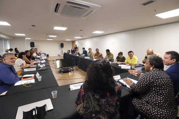 Participaram representantes da sociedade civil e de ministérios (Foto: Clarice Castro - Ascom/MDHC)