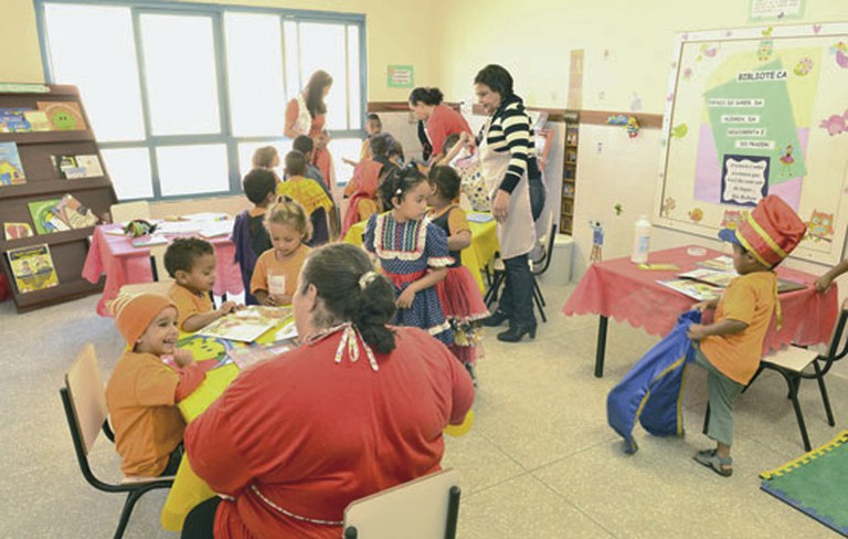 Entre as ações do Brasil Carinhoso, está o aumento da oferta de vagas em creches públicas ou conveniadas Foto: Max Vianini/MEC 