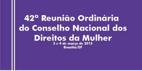 42ª Reunião do CNDM