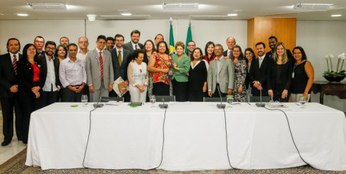 Presidenta Dilma se reuniu nesta terça-feira com os conselheiros do Conselho Nacional dos Direitos da Criança e do Adolescente (Conanda)