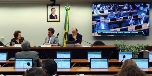 Audiência da CPI da Violência Contra Jovens Negros e Pobres na Câmara dos Deputados