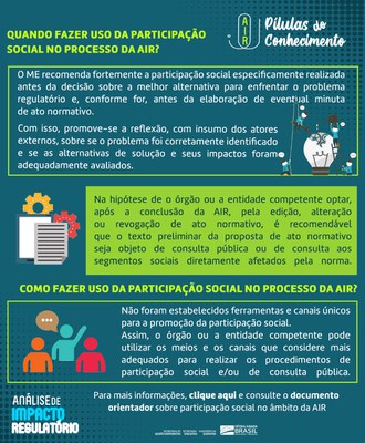 Quando fazer uso da participação social?