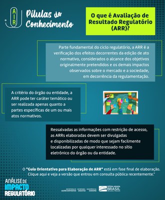 O que é Avaliação de Resultado Regulatório (ARR)?