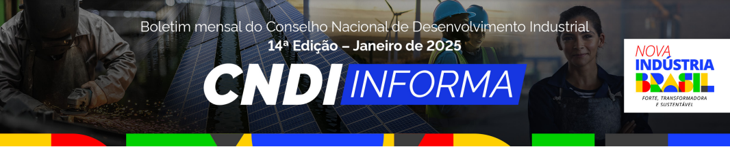 CNDI Informa - Boletim mensal - 14ª Edição - Janeiro (2025)