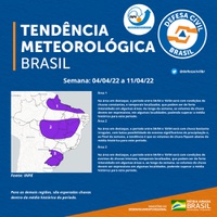 Defesa Civil Nacional alerta para risco muito alto de deslizamentos no sul fluminense