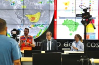 Defesa Civil Nacional alerta sobre os cuidados que devem ser tomados com o risco de um novo ciclone extratropical no Sul do país