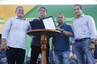 Em Imperatriz, presidente Jair Bolsonaro e ministro Rogério Marinho anunciam investimentos no Maranhão