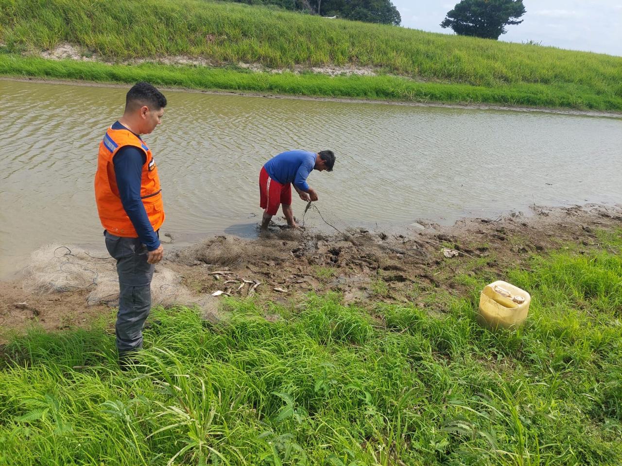 No Pará, equipe do Gade apoia o município de Santarém, que sofre com a redução drástica dos níveis dos rios Tapajós e Amazonas. (Foto: Divulgação) 