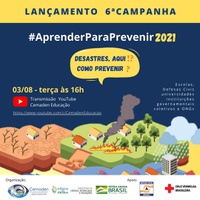 Governo Federal lança nesta terça-feira (3) a campanha #AprenderParaPrevenir 2021