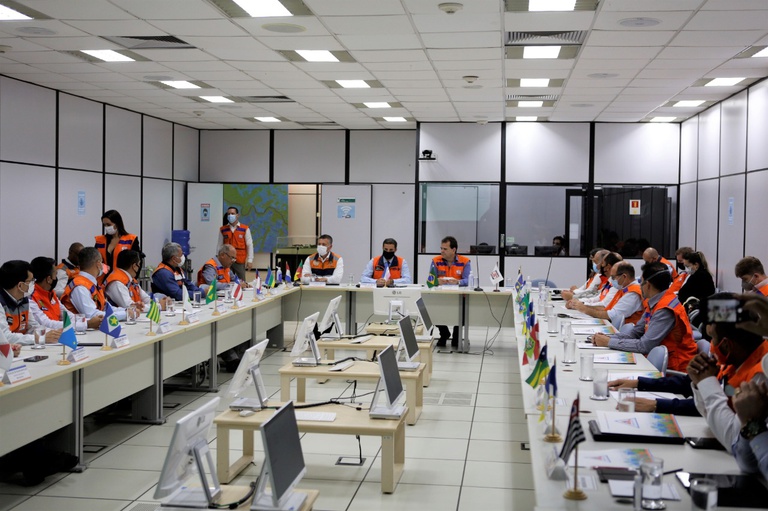 reunião conselho defesa civil