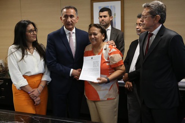 Reunião com a governadora Fátima Bezerra