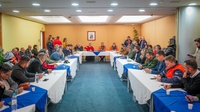 No Rio Grande do Sul, ministro Waldez Góes se reúne com prefeitos e tira dúvidas sobre o Auxílio Reconstrução