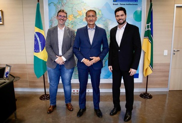 Reunião com o prefeito de Ourinhos (SP)