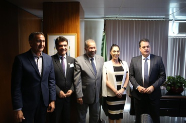 Reunião com o ministro Carlos Lupi