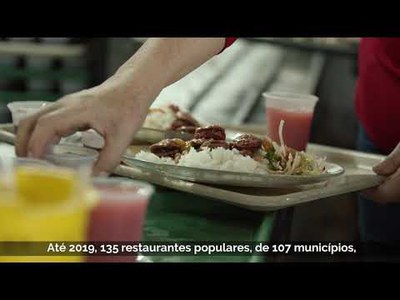 Mais de 130 restaurantes populares garantem alimentação saudável para população vulnerável