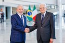 Em bilateral, os presidentes Luiz Inácio Lula da Silva e Sergio Mattarella discutiram as prioridades brasileiras no G20, como o combate à fome e a transição energética justa, nesta segunda-feira, (15.07), em Brasília