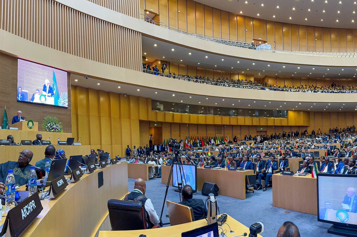 37º Cúpula da União Africana, na Sede da União Africana. Adis Abeba - Etiópia.Foto: Ricardo Stuckert / PR