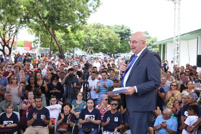 Ministro Osmar Terra inaugura a 34° Estação Cidadania do país