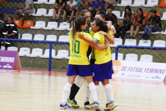 Amistoso Internacional de Futsal Feminino - Brasil x Paraguai