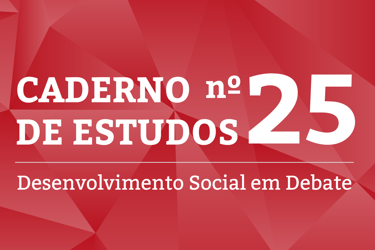 Caderno de Estudos número 25