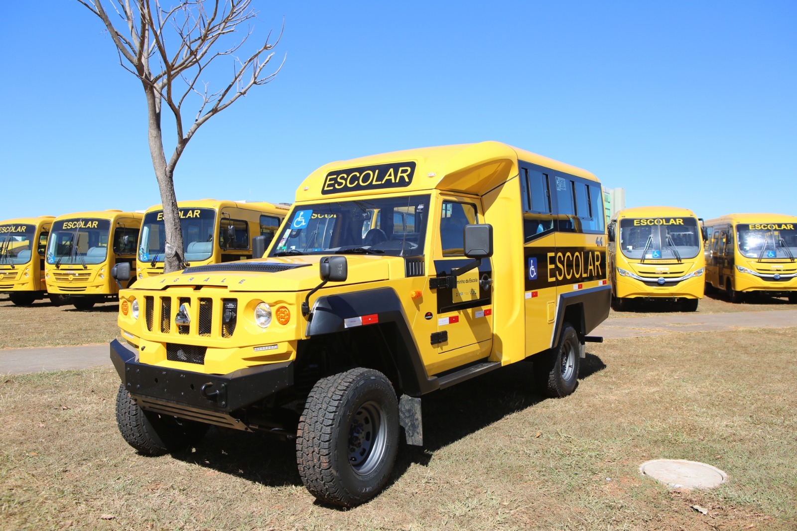 Governo federal apresenta novos modelos de ônibus escolares ...