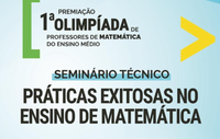 MEC realiza evento de boas práticas no ensino de matemática