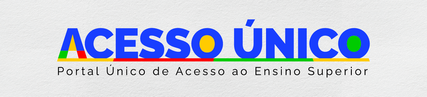 Acesso à plataforma: Acesso único: Portal único de Acesso ao Ensino Superior"