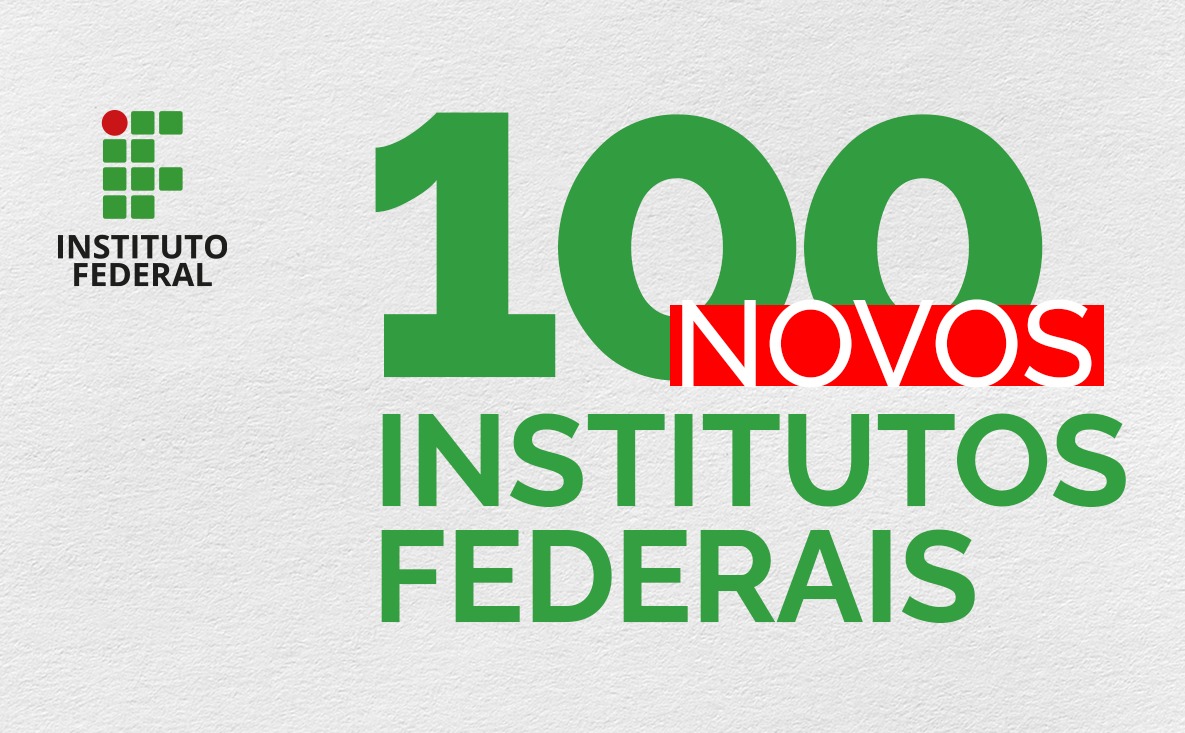 baner 100 novos institutos federais