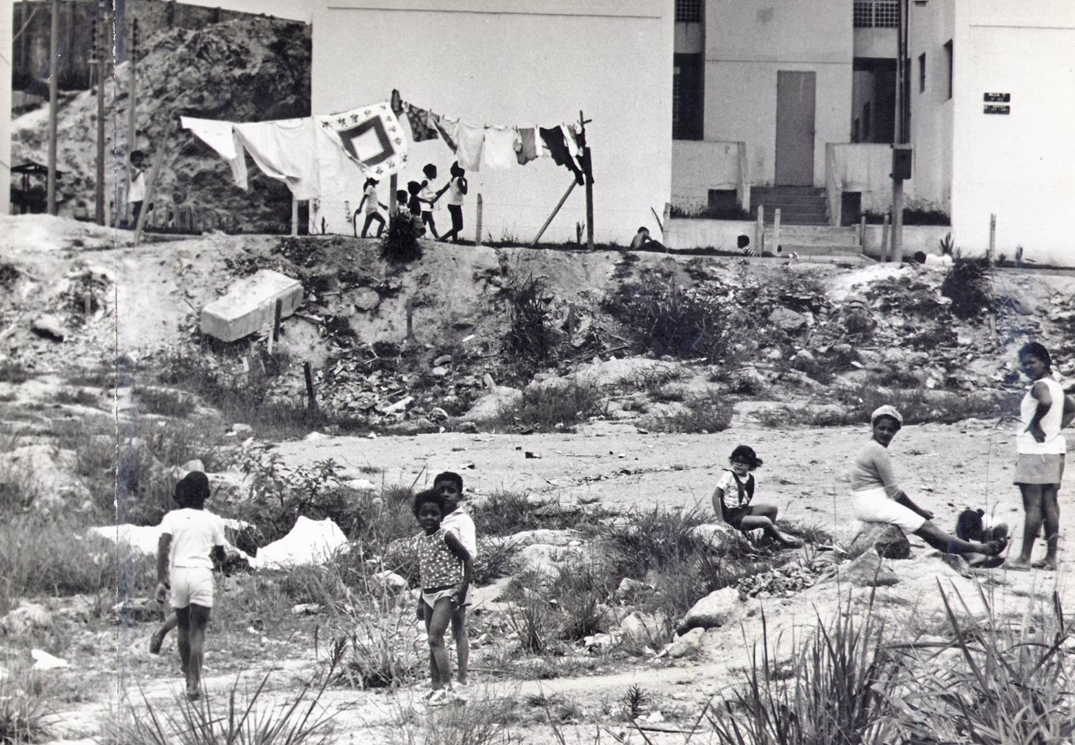 Conjunto Habitacional na Cidade de Deus, Rio de Janeiro (RJ), em outubro de 1969