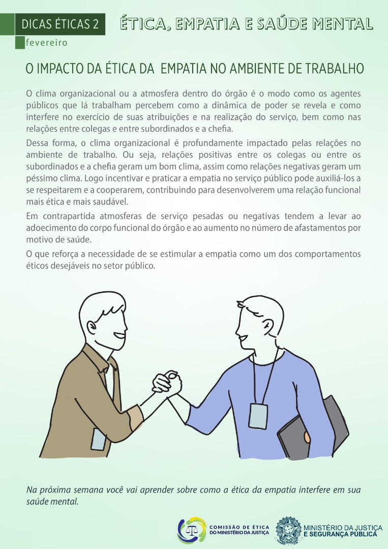 2º CARD - O impacto da ética da empatia no ambiente de trabalho.