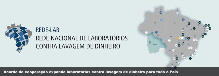 Acordo de cooperação expande laboratórios contra lavagem de dinheiro para todo o País