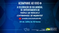 Aviso de Pauta: Dia Mundial de Enfrentamento ao Tráfico de Pessoas e Contrabando de Migrantes