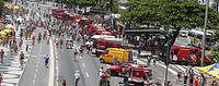 Bombeiros do RJ iniciam operação para a Copa com reforço de 50% do efetivo 