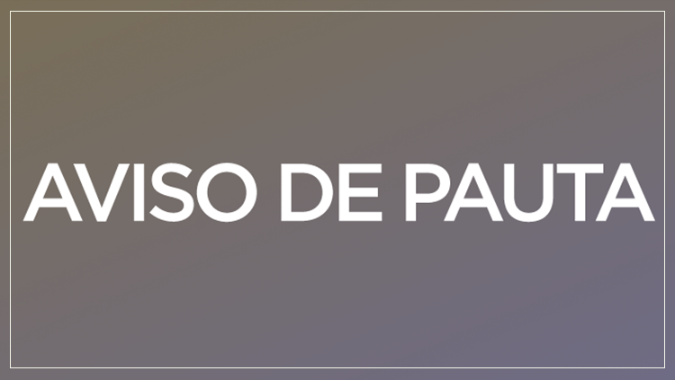 aviso de pauta