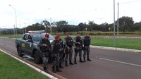 Força Nacional reforça operação da PRF durante o Carnaval