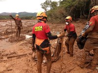 Homens e mulheres da Força Nacional são homenageados por atuação em Brumadinho (MG)