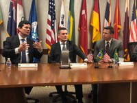 Em missão oficial aos Estados Unidos, Moro intensifica cooperação entre os dois países