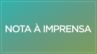 NOTA À IMPRENSA