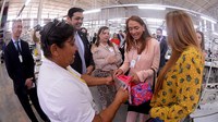 Secretária Nacional de Justiça visita Fábrica Social