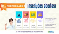 Senacon prorroga data para inscrições de cursos online