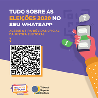 Conheça o ‘Tira-Dúvidas Eleitoral no WhatsApp’, assistente virtual da Justiça Eleitoral