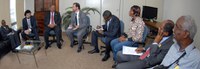 Delegação do governo haitiano discute migração com o Brasil