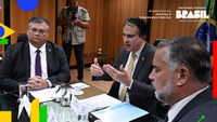 Em reunião interministerial, Flávio Dino detalha ações do MJSP no combate à violência nas escolas