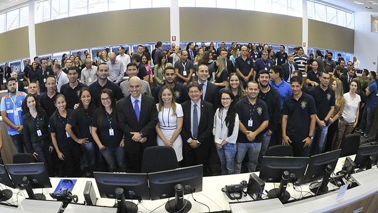 Visita do ministro à SESGE 