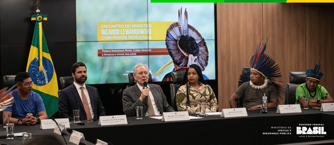 Ato de reconhecimento sobre o direito aos territórios ocorreu, nesta quinta-feira (5), em encontro com lideranças de povos originários. A última decisão do MJSP sobre o assunto foi em 2018