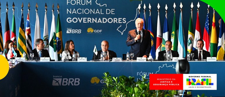 Lewandowski defende PEC da Segurança em fórum de governadores e ressalta soberania do Congresso Nacional