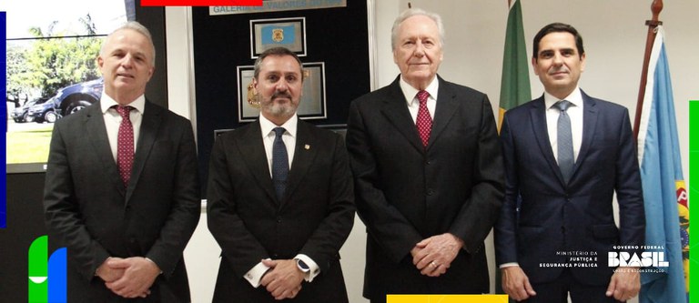 Lewandowski participa da posse do novo superintendente regional da PF em São Paulo