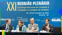 Mais de 80 instituições estão reunidas para discutir a Estratégia Nacional de Combate à Corrupção e à Lavagem de Dinheiro, em Brasília